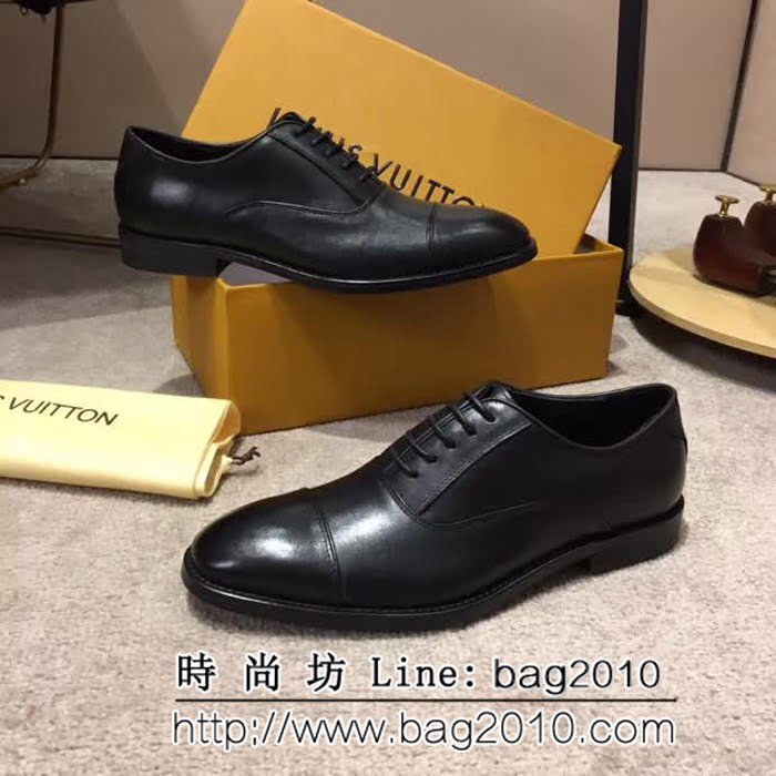 路易威登LV 頂級品質 2019春款專櫃同步發售 男士牛皮鞋 8FX2059